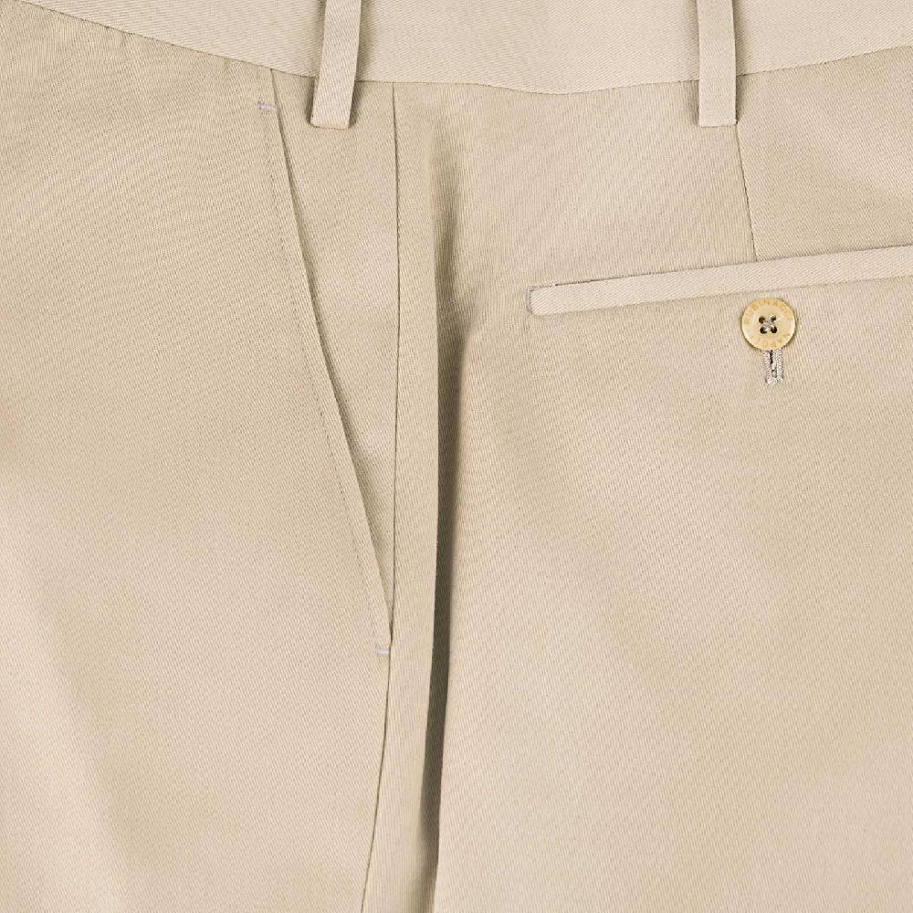 Rubinacci Pantalone In Cotone Beige