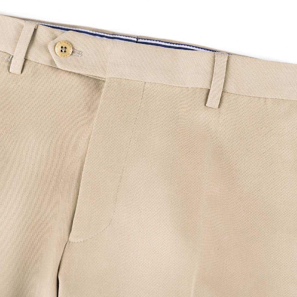 Rubinacci Pantalone In Cotone Beige