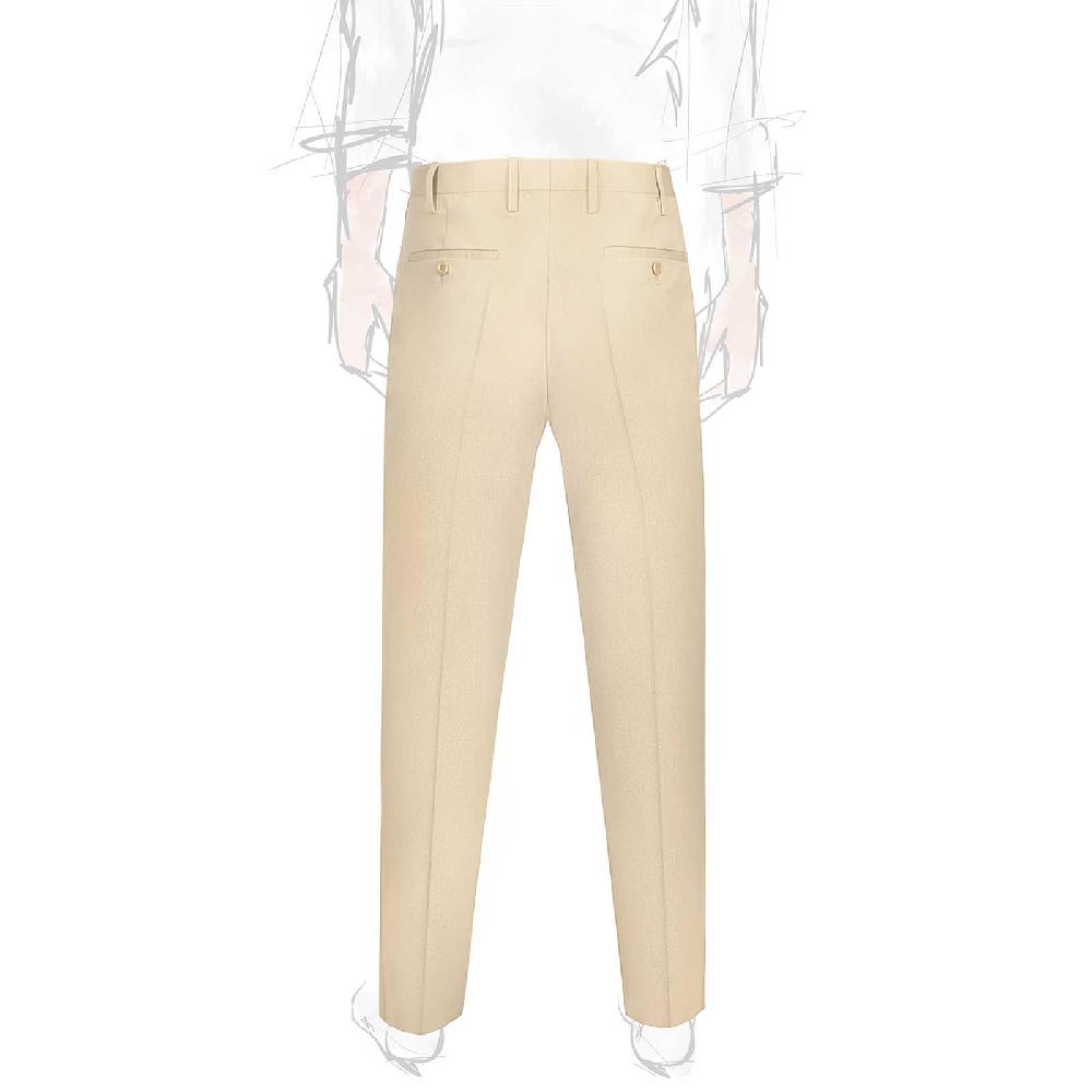 Rubinacci Pantalone In Cotone Beige