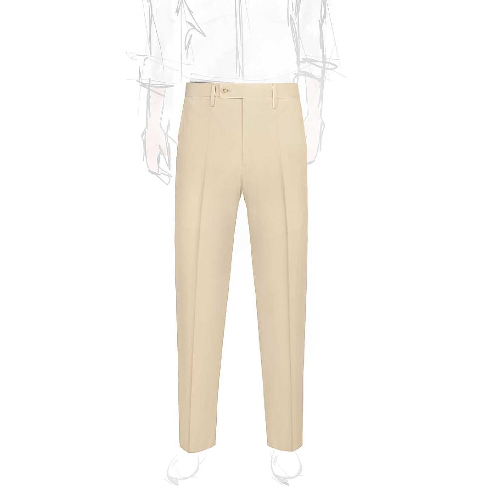 Rubinacci Pantalone in cotone beige