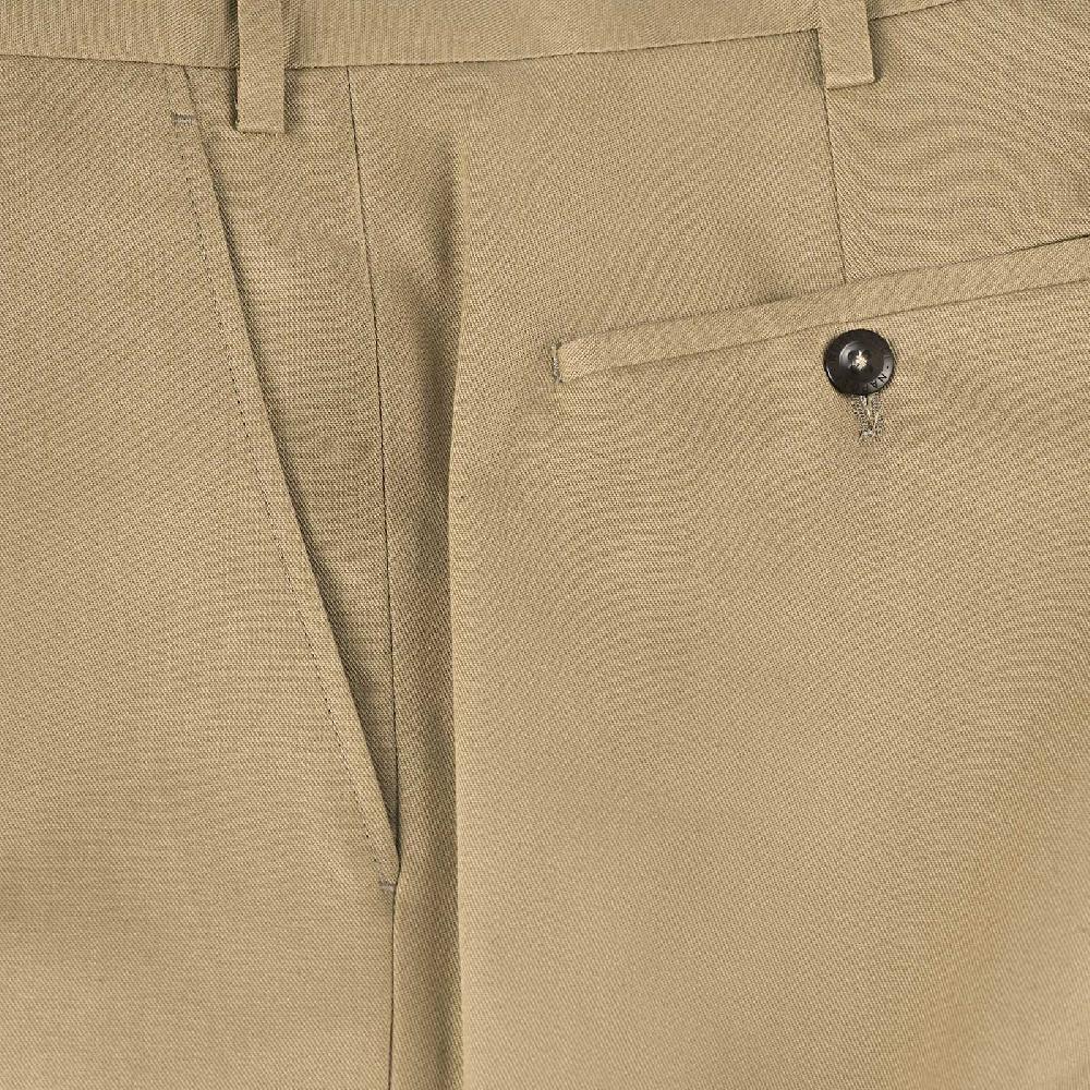 Rubinacci Pantalone In Cotone Biscotto