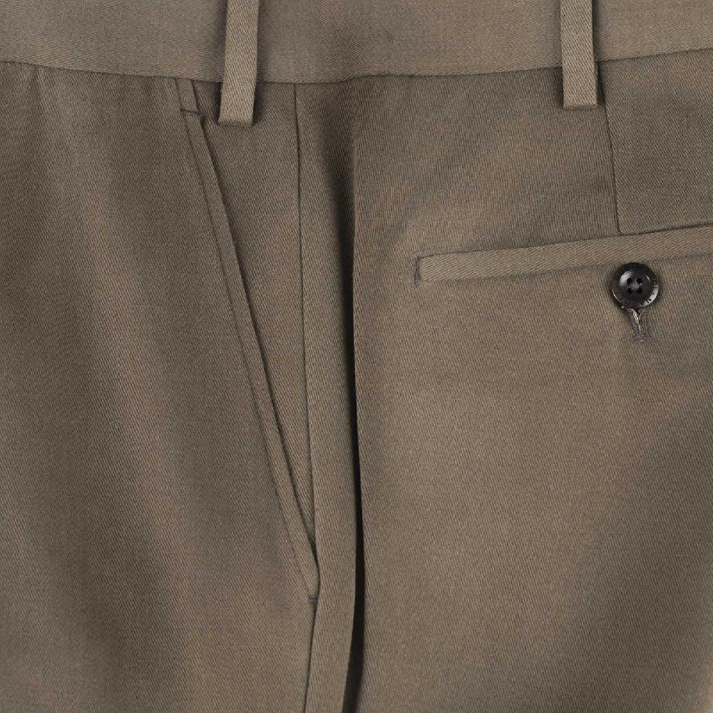 Rubinacci Pantalone In Cotone Fango