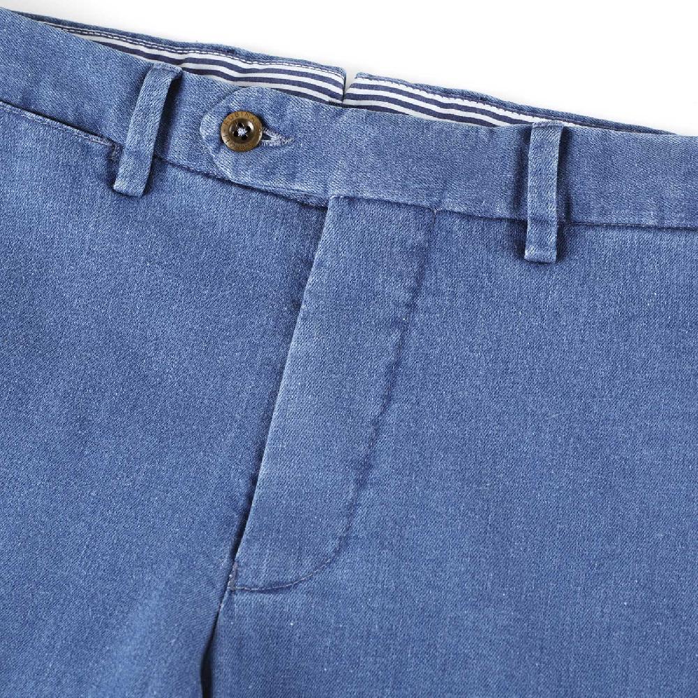 Rubinacci Pantalone In Cotone Jeans 4 Stagioni