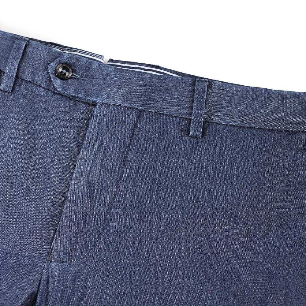 Rubinacci Pantalone In Cotone Jeans Scuro