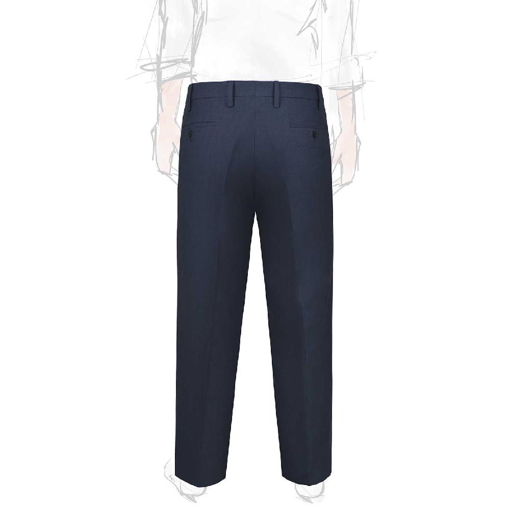 Rubinacci Pantalone In Lino Blu