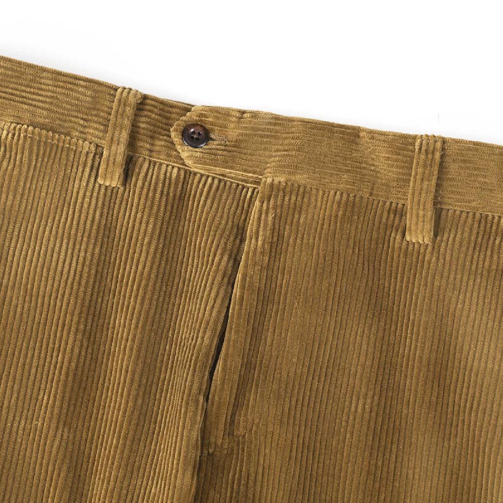 Rubinacci Pantalone In Velluto A Coste Visone