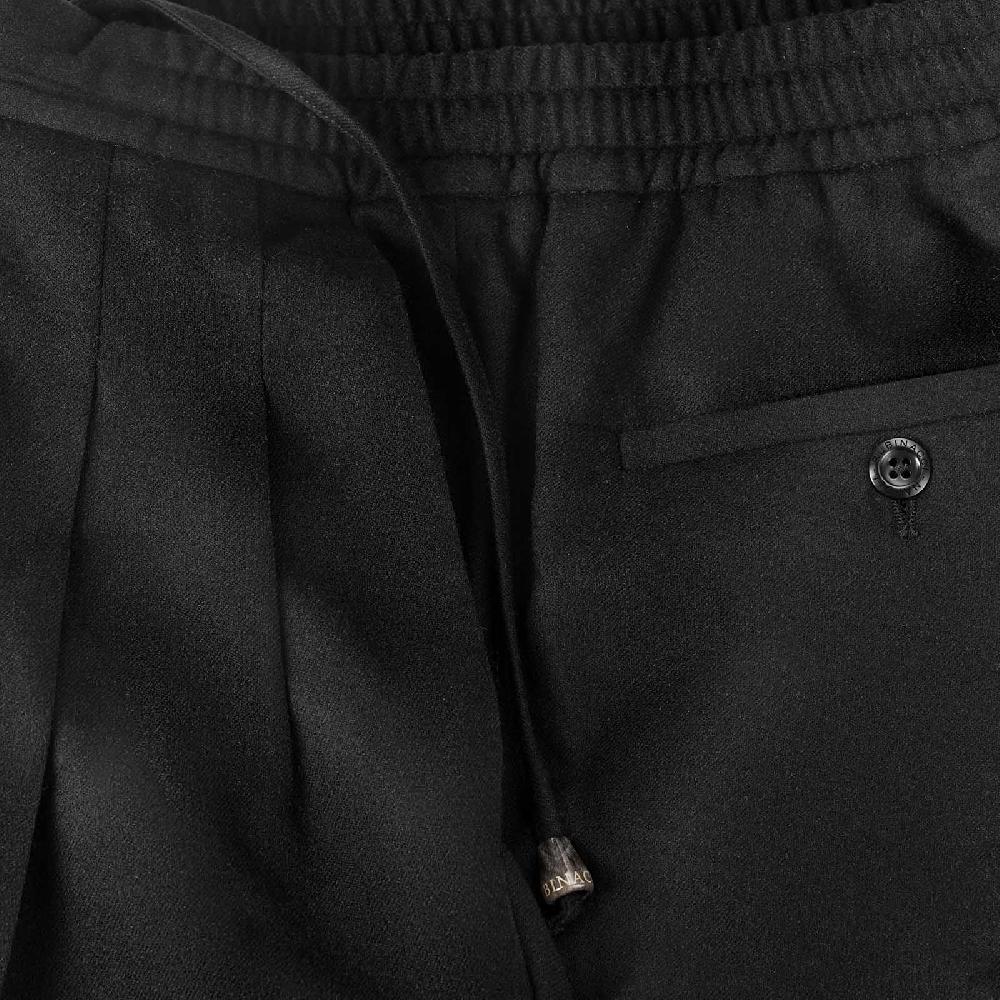 Rubinacci Pantalone Leisure In Flanella Nero