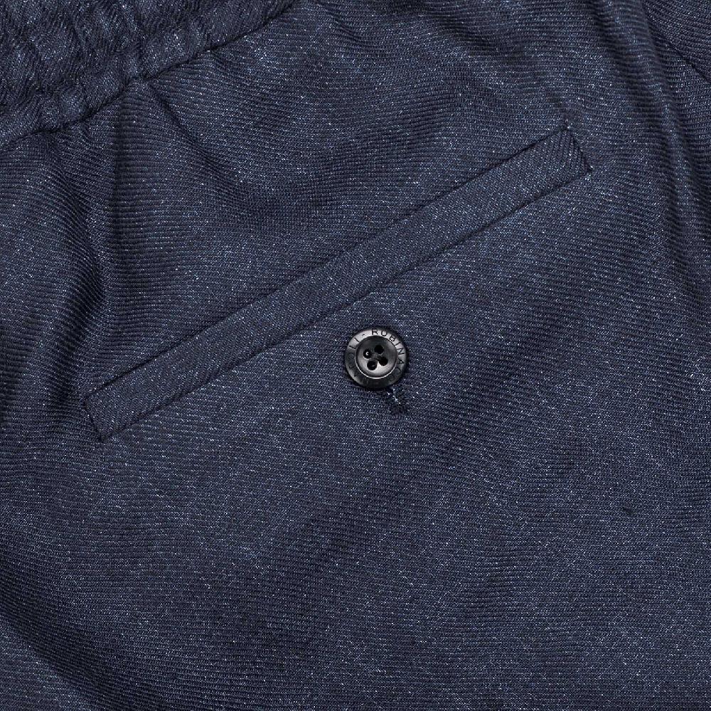 Rubinacci Pantalone Leisure In Lino Blu