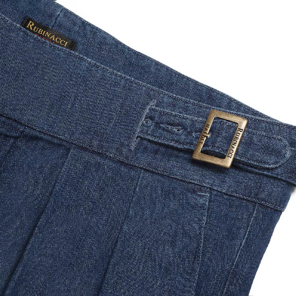 Rubinacci Pantalone Manny In Cotone Jeans