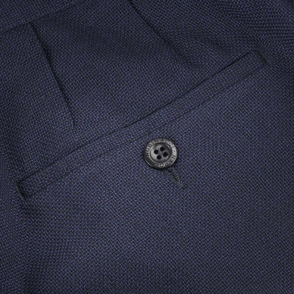 Rubinacci Pantalone Manny In Saglia Blu