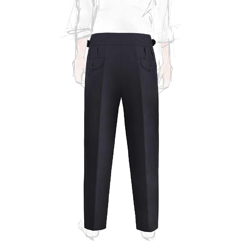 Rubinacci Pantalone Manny In Tasmania Blu