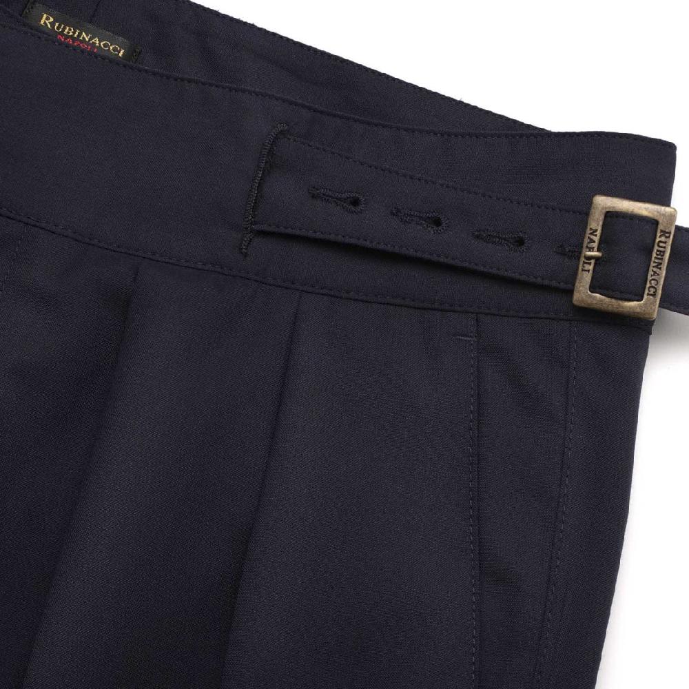 Rubinacci Pantalone Manny In Tasmania Blu