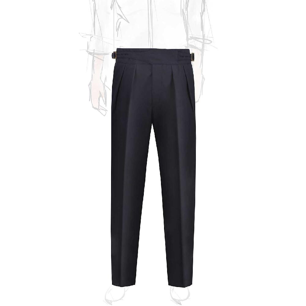 Rubinacci Pantalone manny in tasmania blu