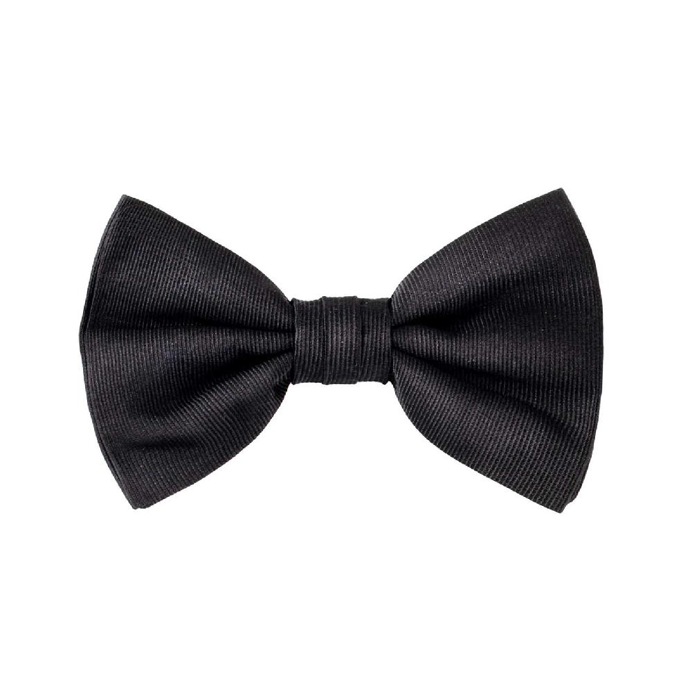 Rubinacci Papillon grosgrain nero fatto