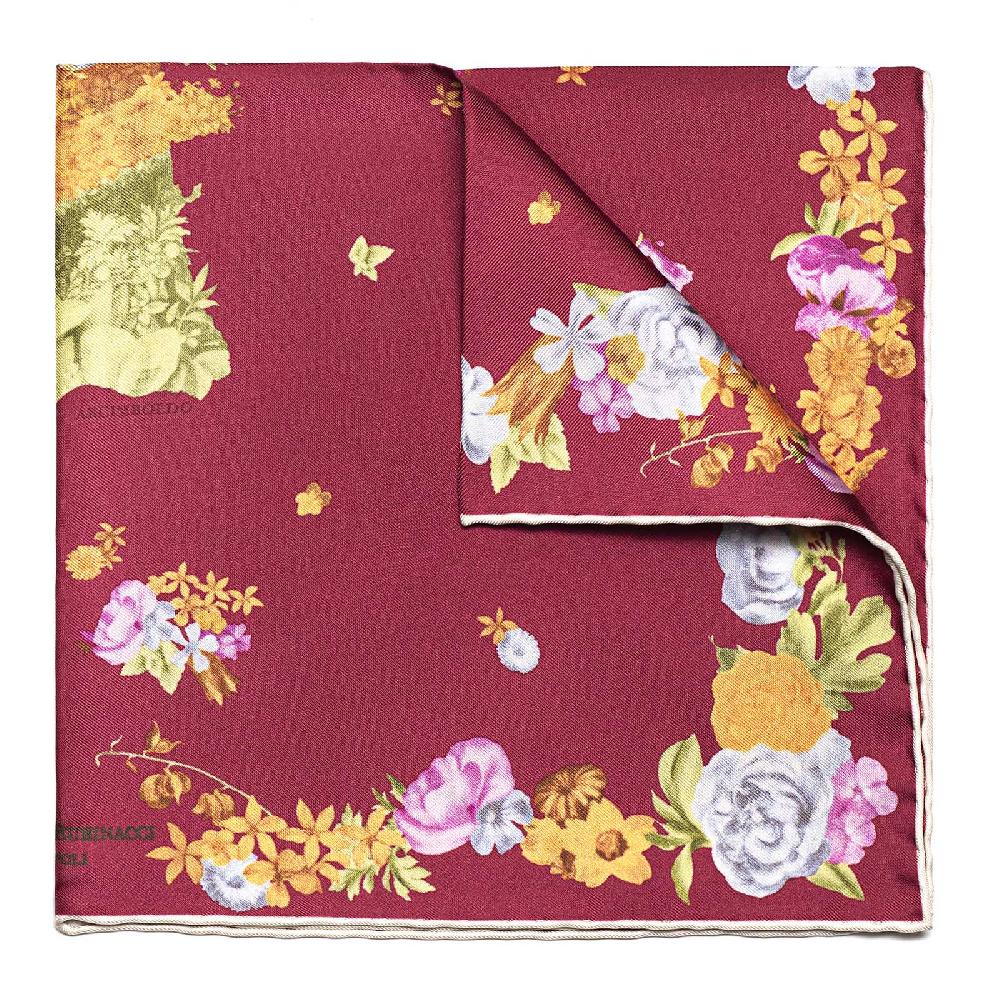 Rubinacci Pochette Arcimboldo Bordeaux