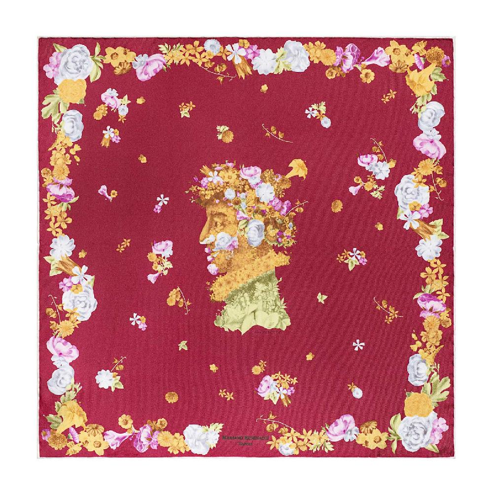 Rubinacci Pochette arcimboldo bordeaux