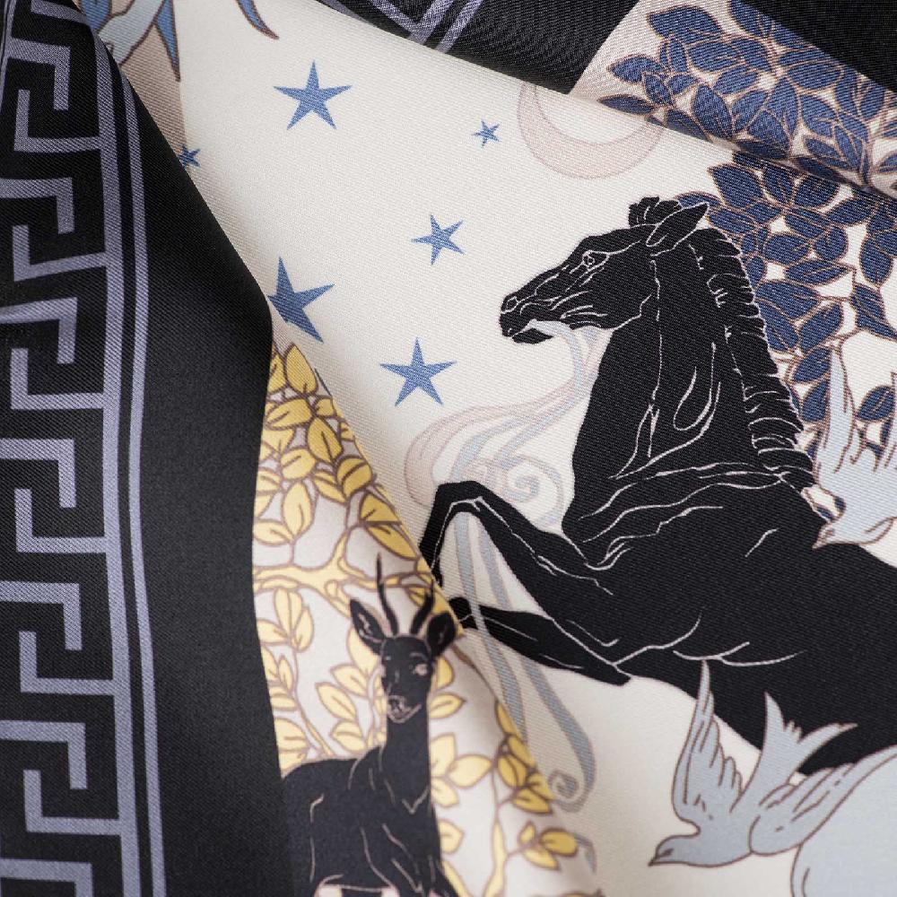 Rubinacci Pochette Artemide E Apollo Grigio