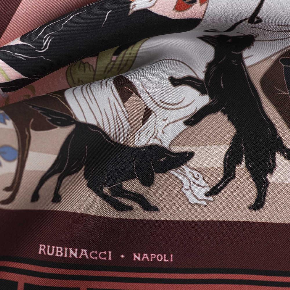 Rubinacci Pochette Artemide E Apollo Mattone