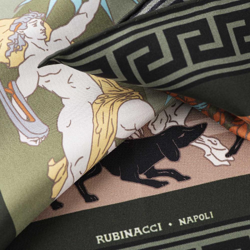 Rubinacci Pochette Artemide E Apollo Verde