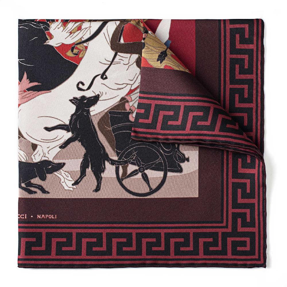 Rubinacci Pochette Artemide E Apollo Vino