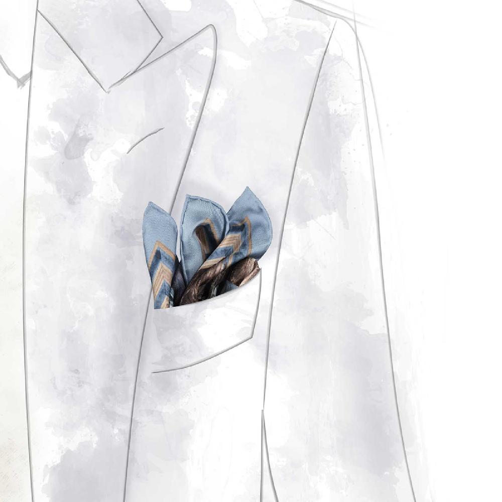 Rubinacci Pochette Bella Avion