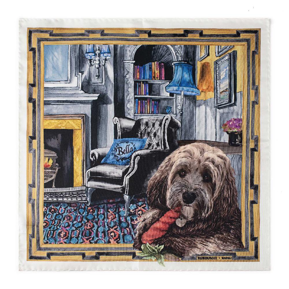 Rubinacci Pochette Bella bianca