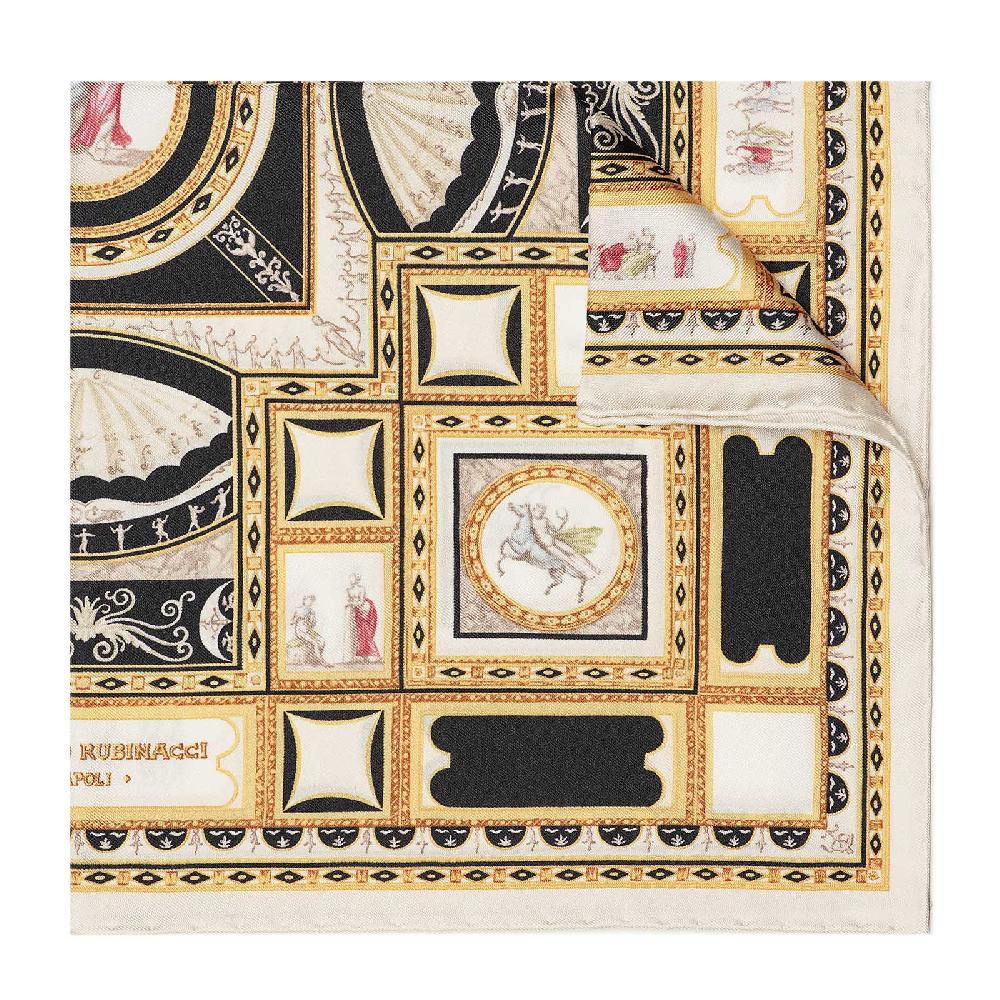 Rubinacci Pochette Domus Crema