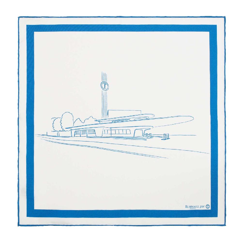 Rubinacci Pochette garage italia bianco