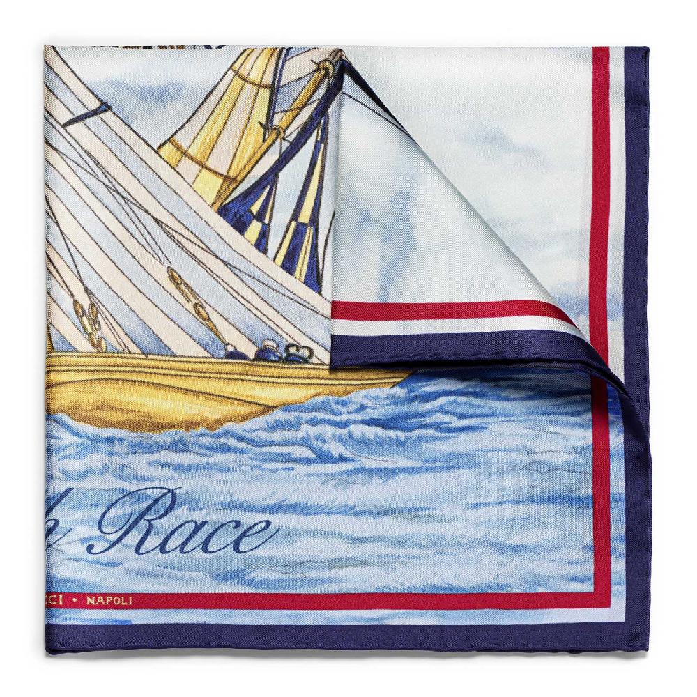 Rubinacci Pochette Match Race Ineos Team Blu