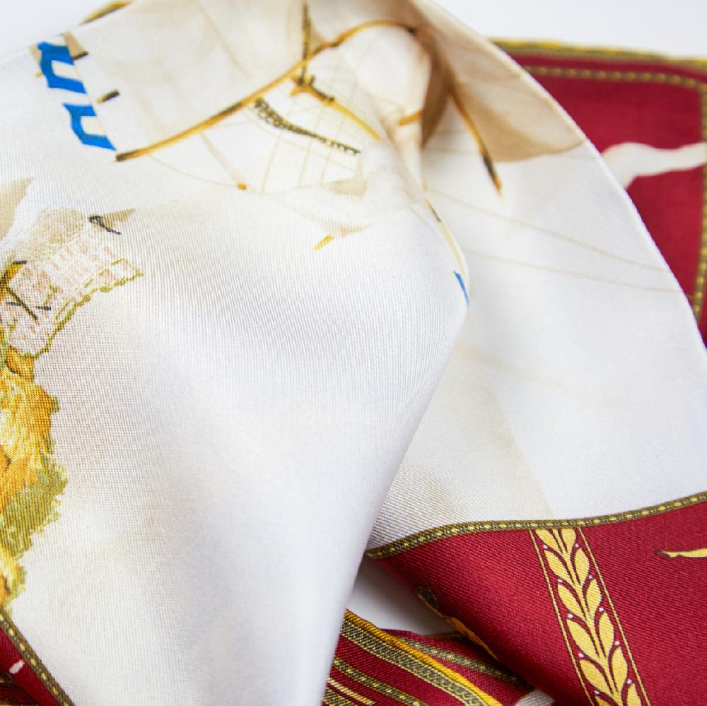 Rubinacci Pochette Victory Bordeaux