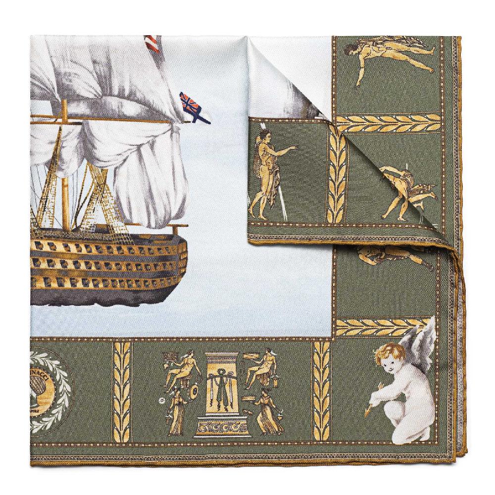 Rubinacci Pochette Victory Verde