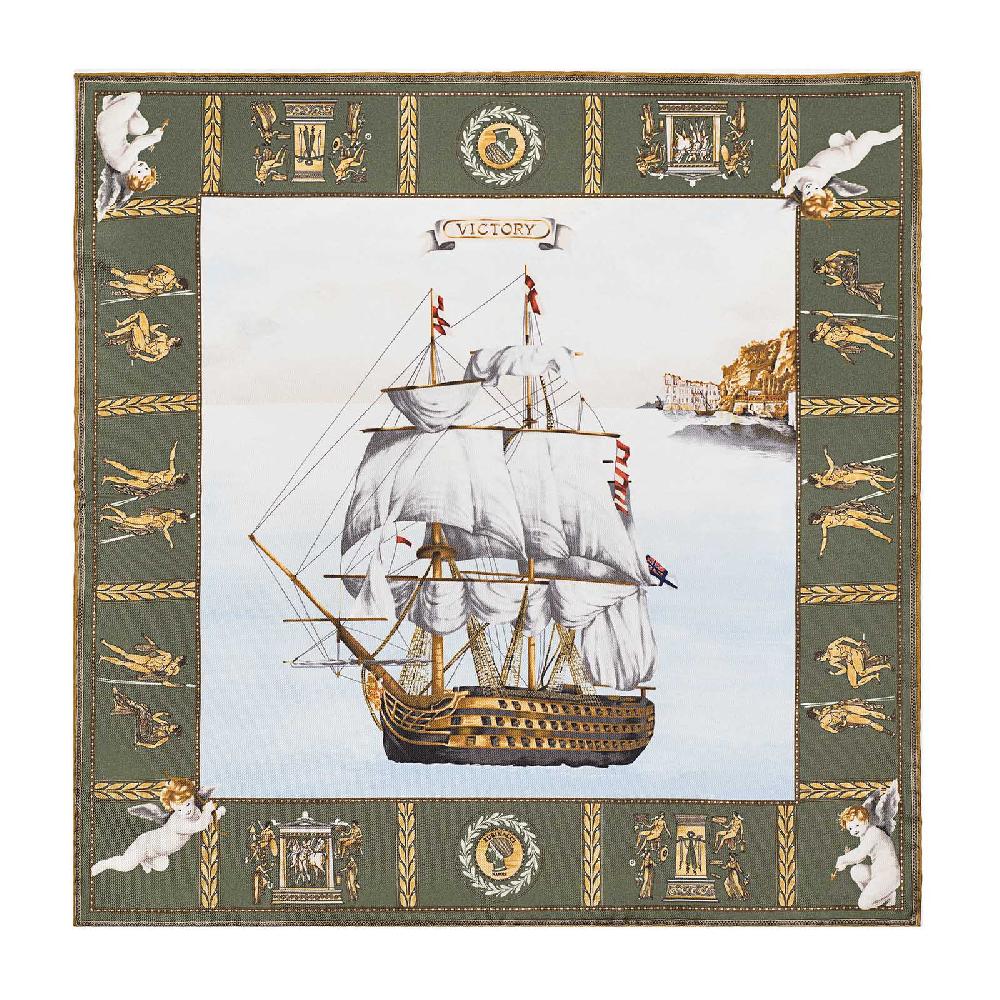 Rubinacci Pochette victory verde