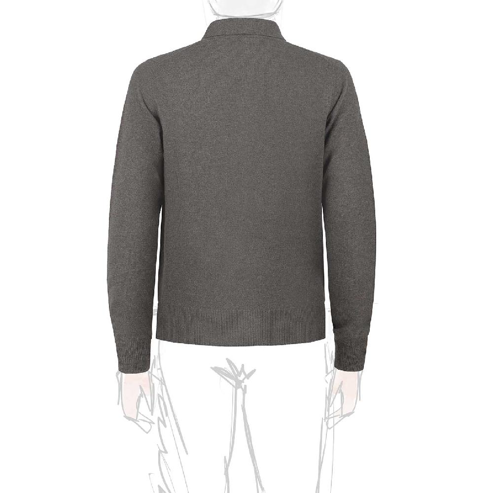 Rubinacci Polo In Cashmere Fango