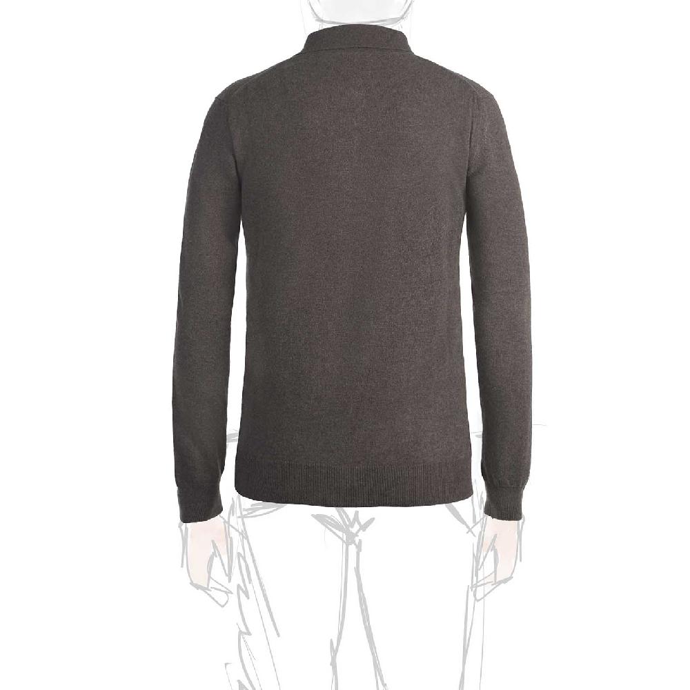 Rubinacci Polo In Cashmere Tortora