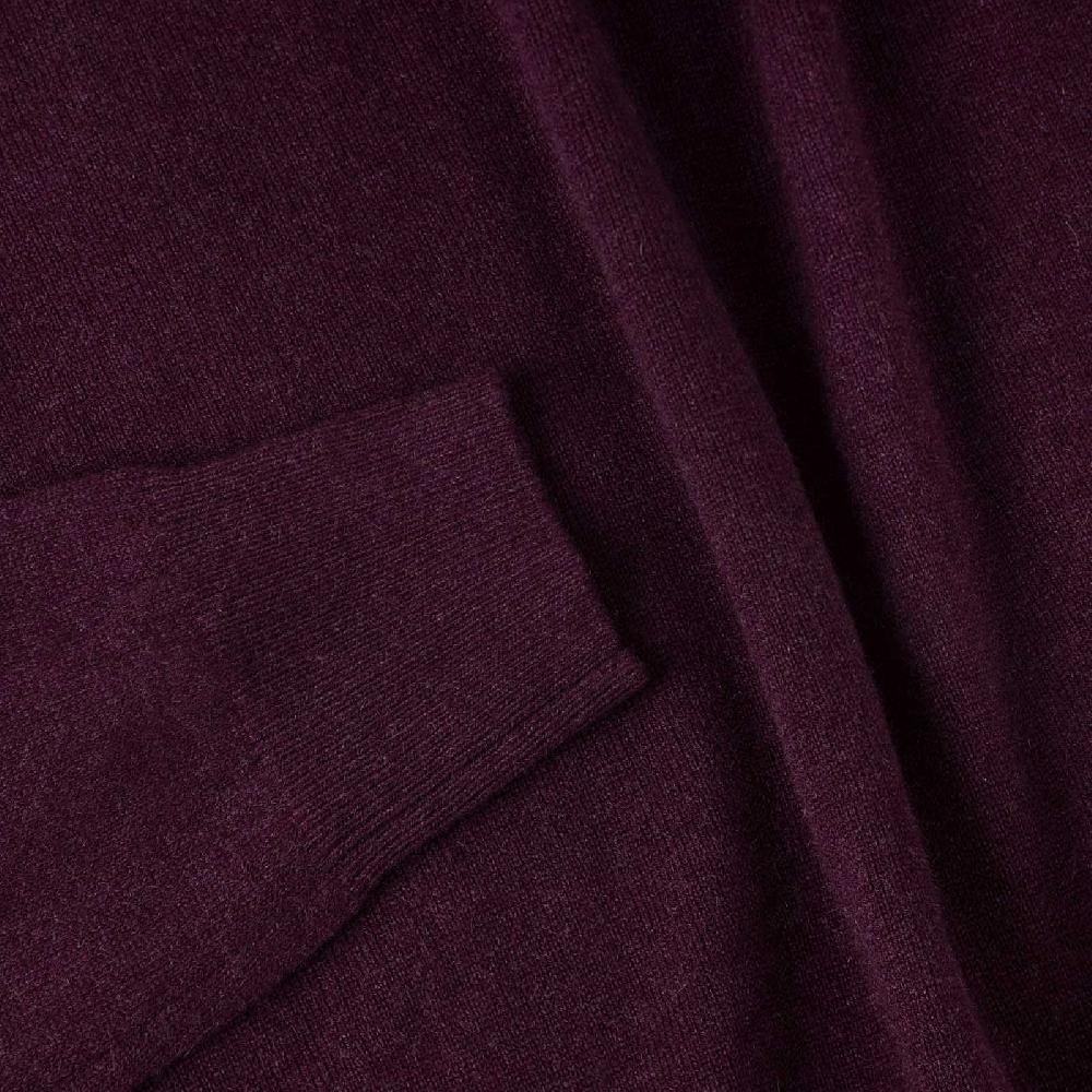 Rubinacci Polo In Cashmere Vino