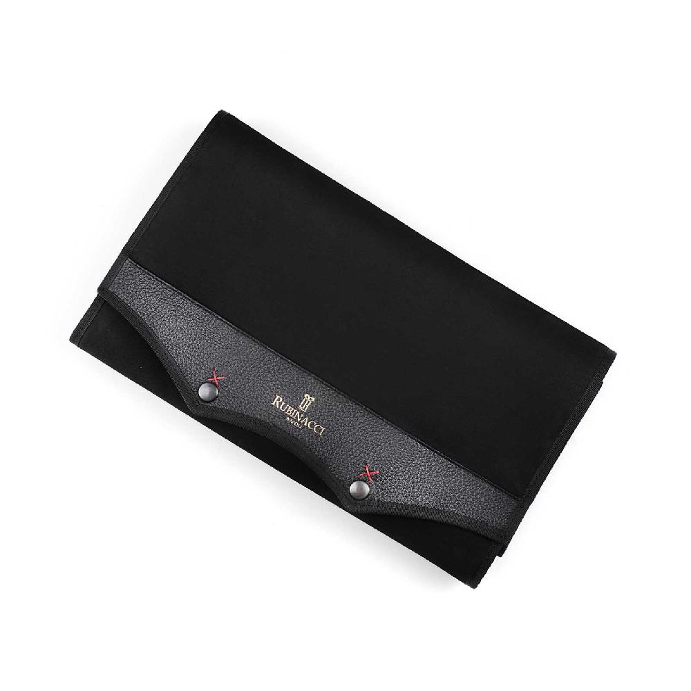 Rubinacci Portacravatte in tela nero