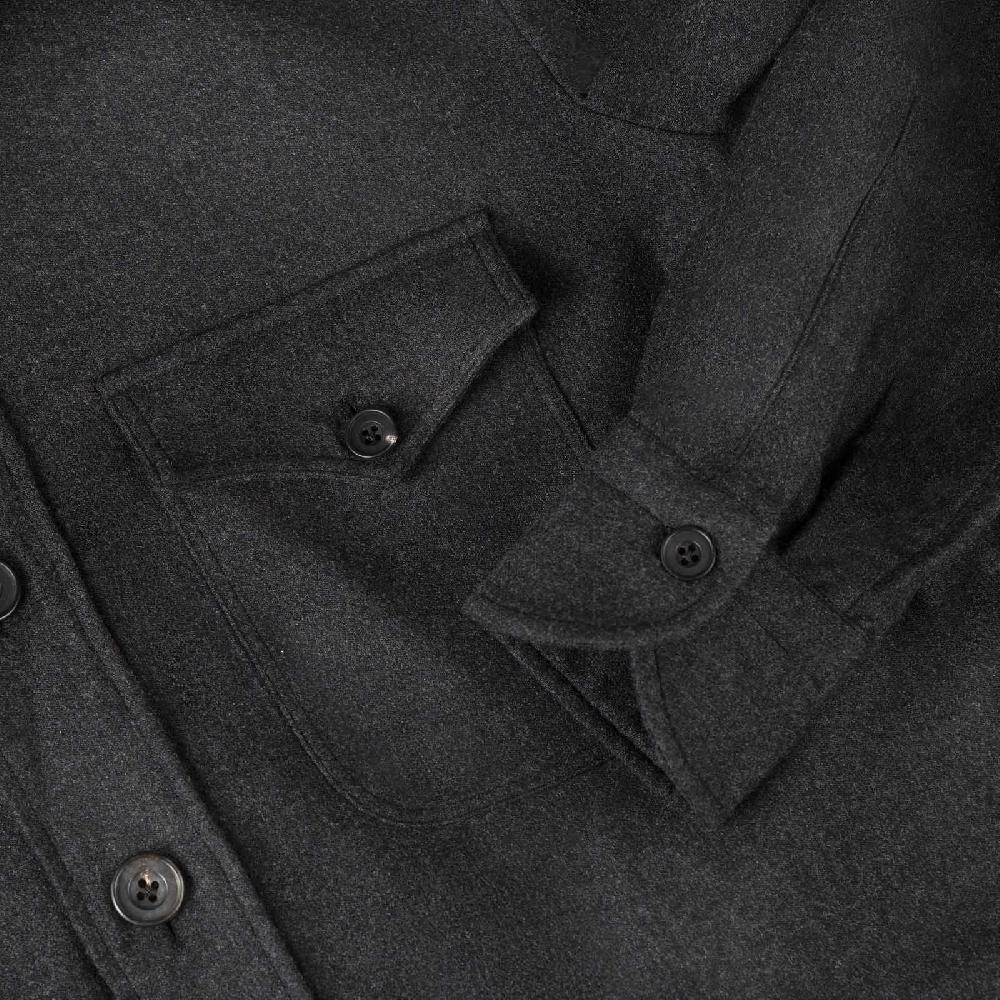 Rubinacci Sahariana In Lana E Seta Grigia