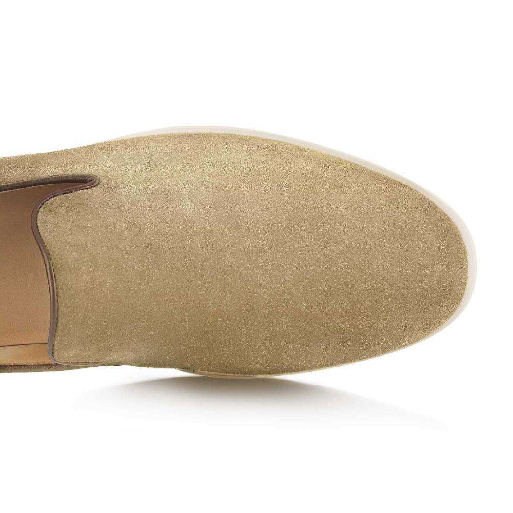 Rubinacci Sailing Shoes Beige