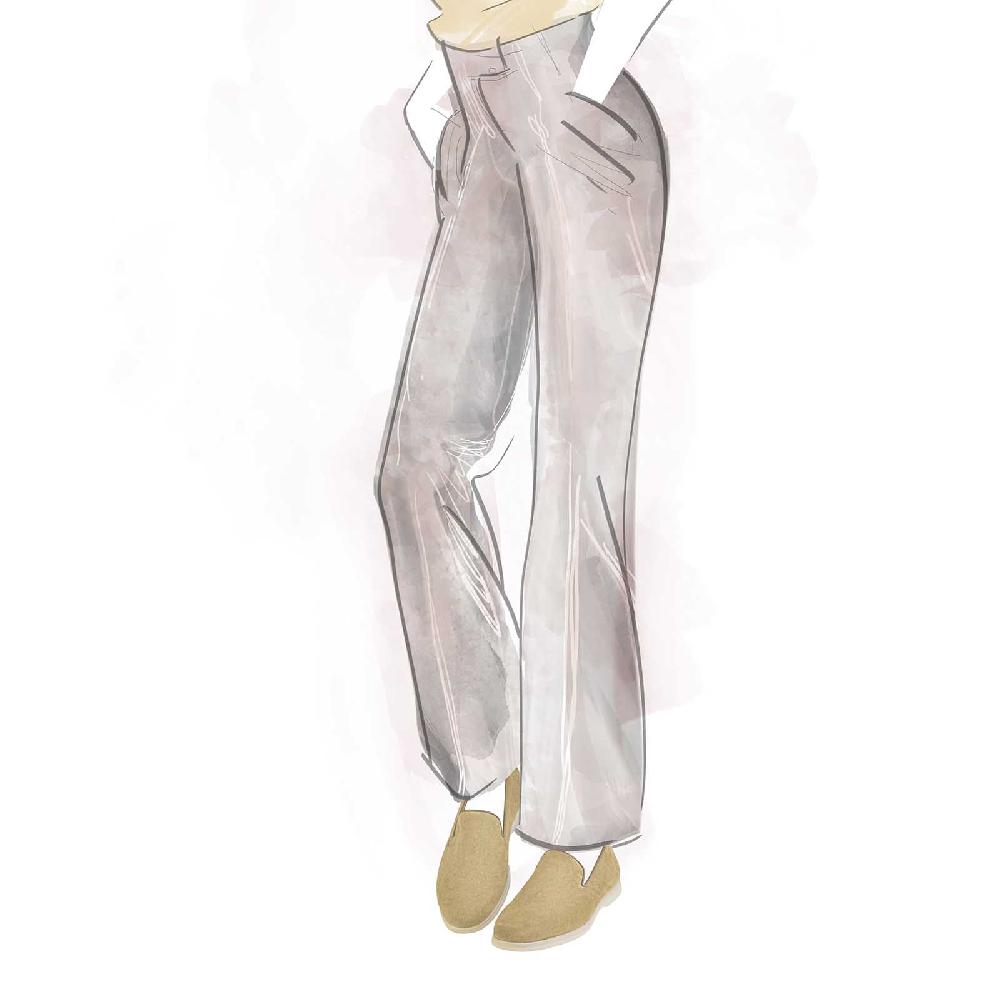 Rubinacci Sailing Shoes Donna Beige