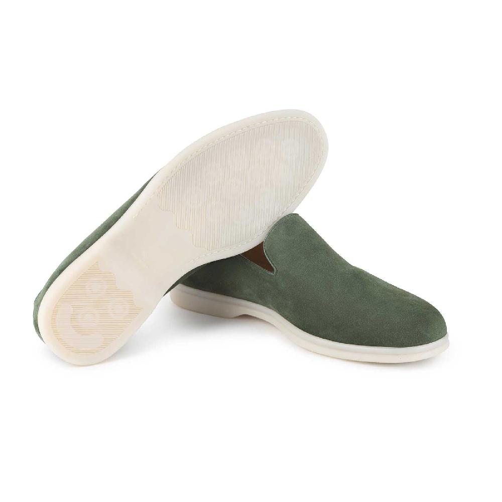 Rubinacci Sailing Shoes Verde