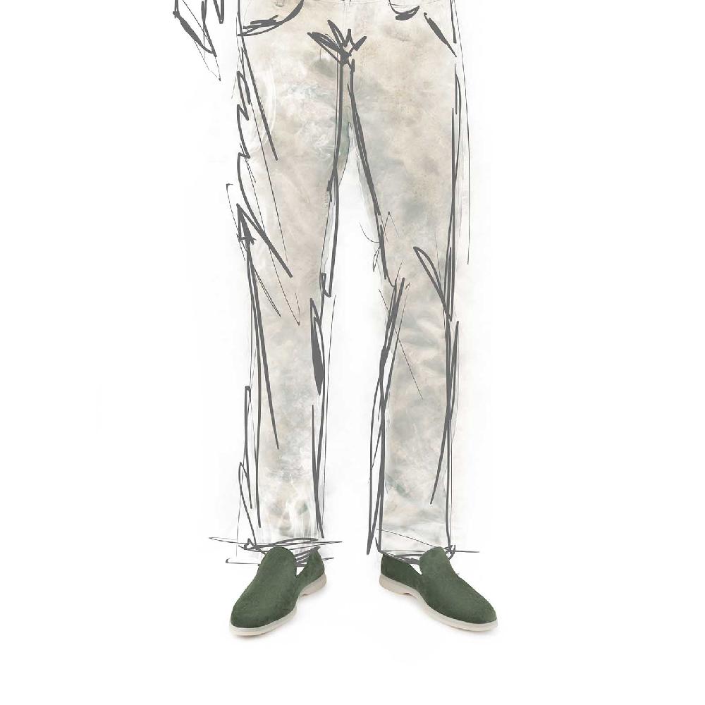 Rubinacci Sailing Shoes Verde