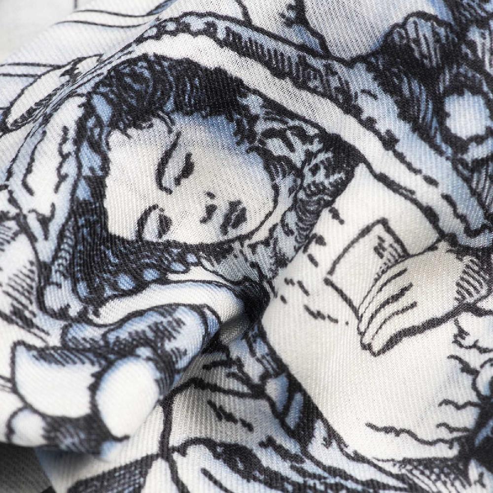 Rubinacci Sciarpa Acquafrescaio Azzurro