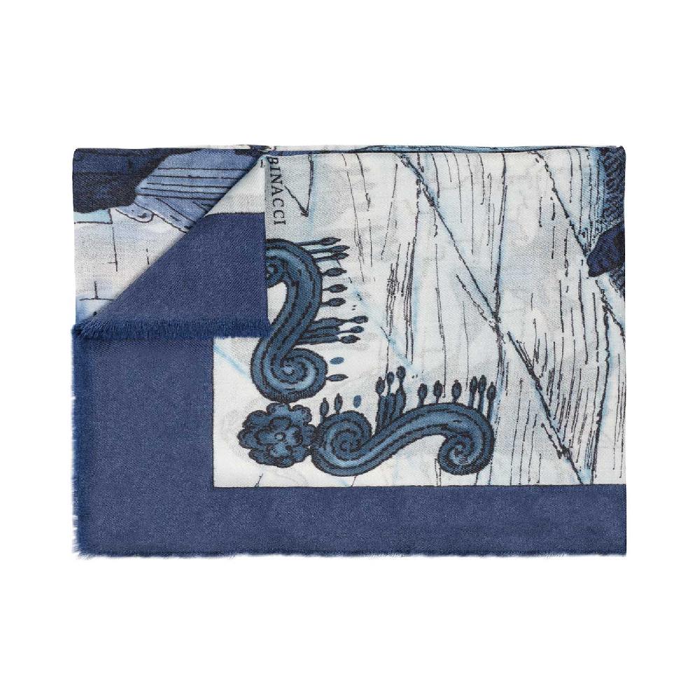 Rubinacci Sciarpa Acquafrescaio Blu