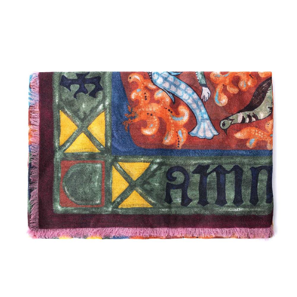 Rubinacci Sciarpa Amor Bordeaux