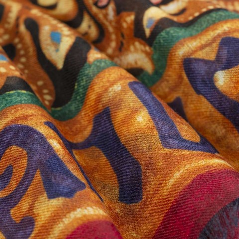 Rubinacci Sciarpa Amor Rosso