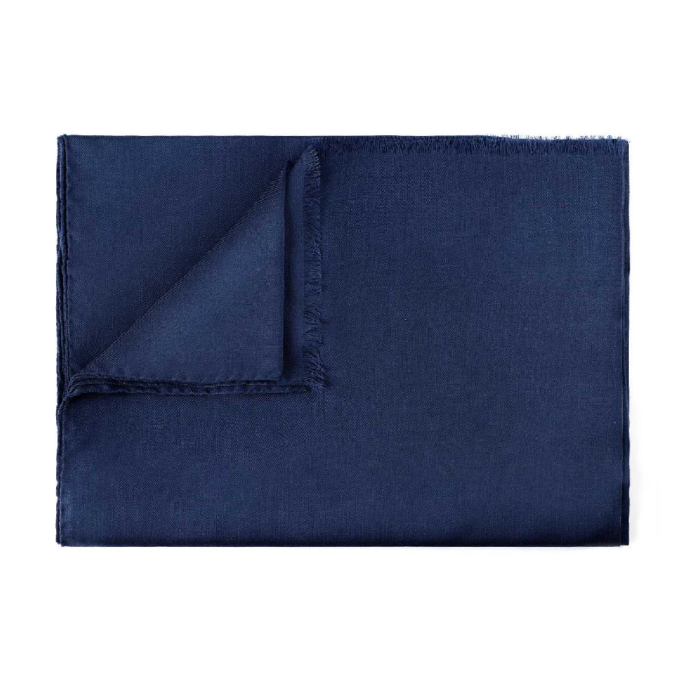 Rubinacci Sciarpa In Cashmere Blu Indaco