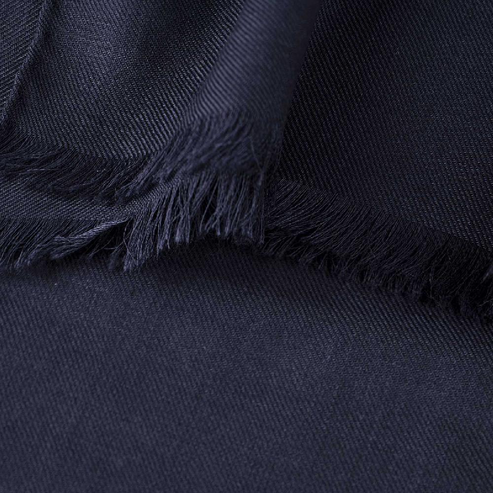 Rubinacci Sciarpa In Cashmere Blu Navy