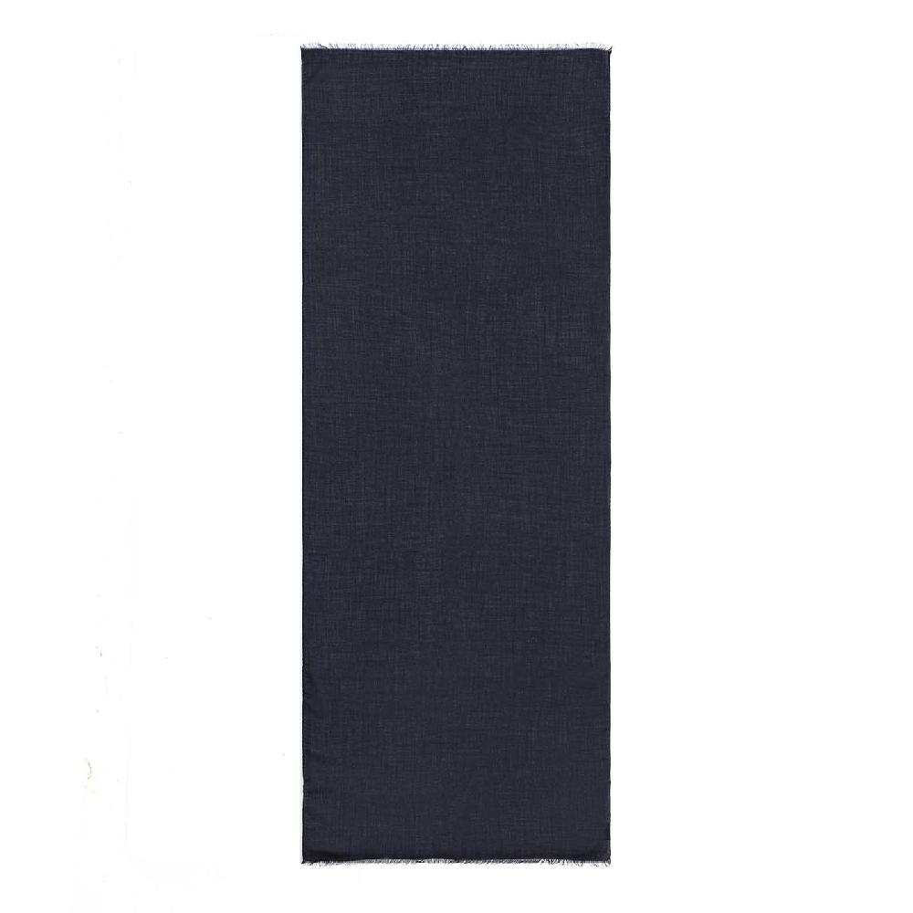 Rubinacci Sciarpa in cashmere blu navy