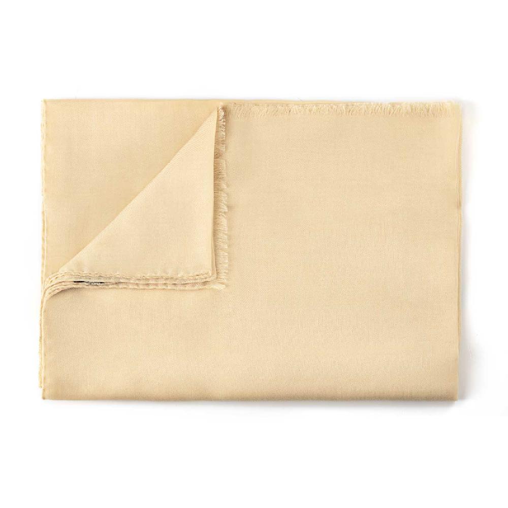 Rubinacci Sciarpa In Cashmere Ecru