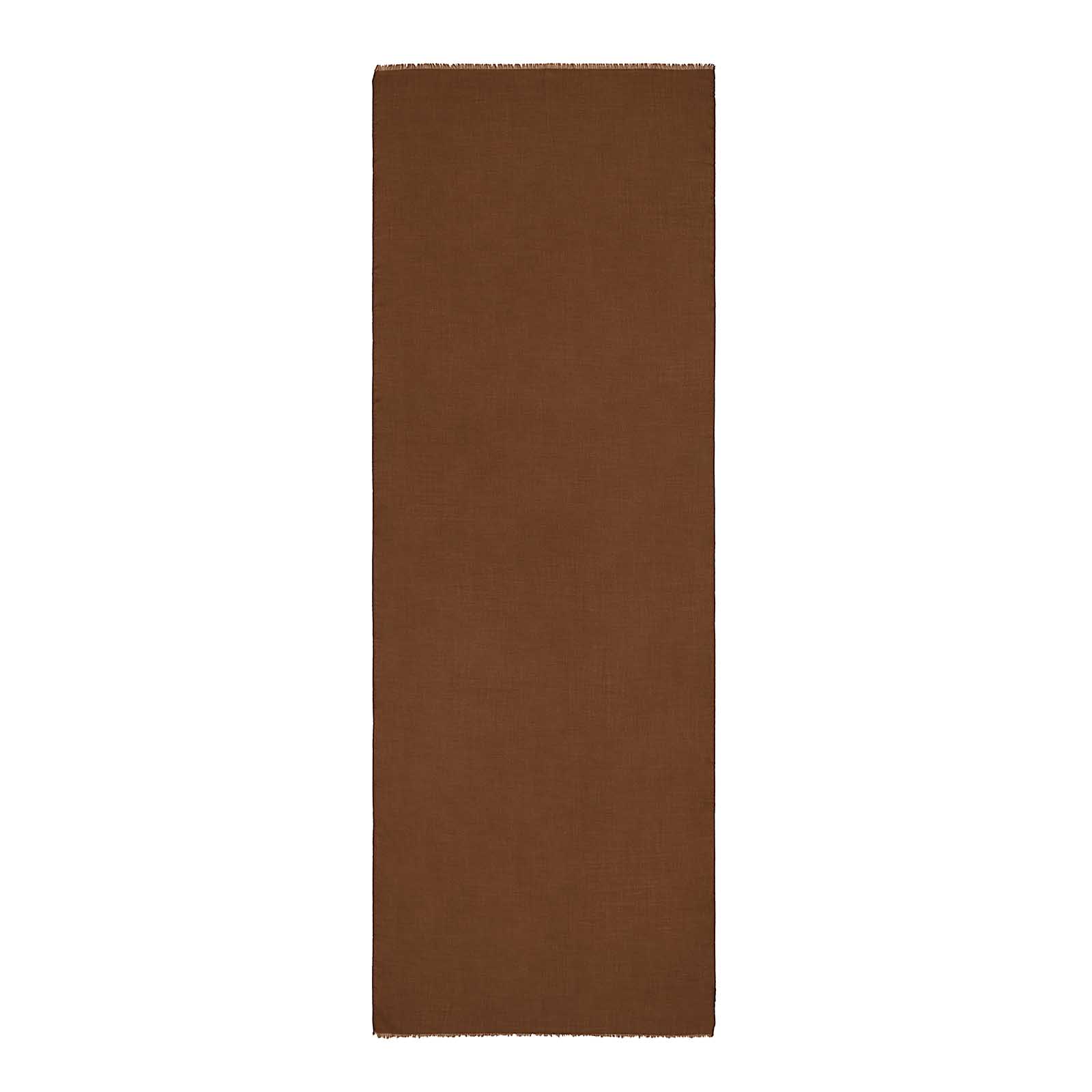 Rubinacci Sciarpa in cashmere marrone